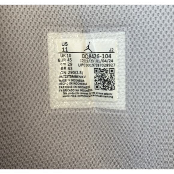 NEW Nike Air Jordan 1 Mid Wolf Grey Midnight Navy DQ8426-104 Men’s Size 11 - Picture 7 of 7